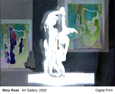 Mary Ross. Art Gallery, 2002. Digital Print.