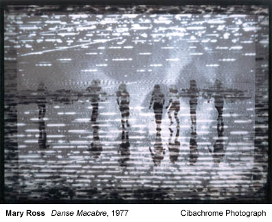 Mary Ross. Danse Macabre, 1977. Cibachrome Photograph.